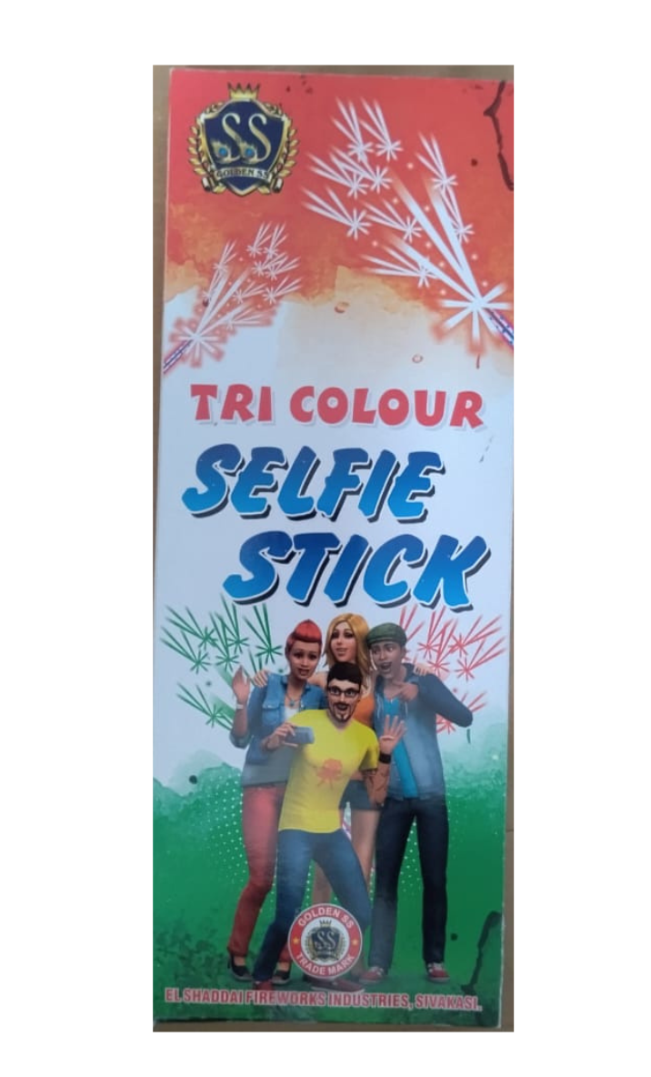 Selfie Strick Tri Colour